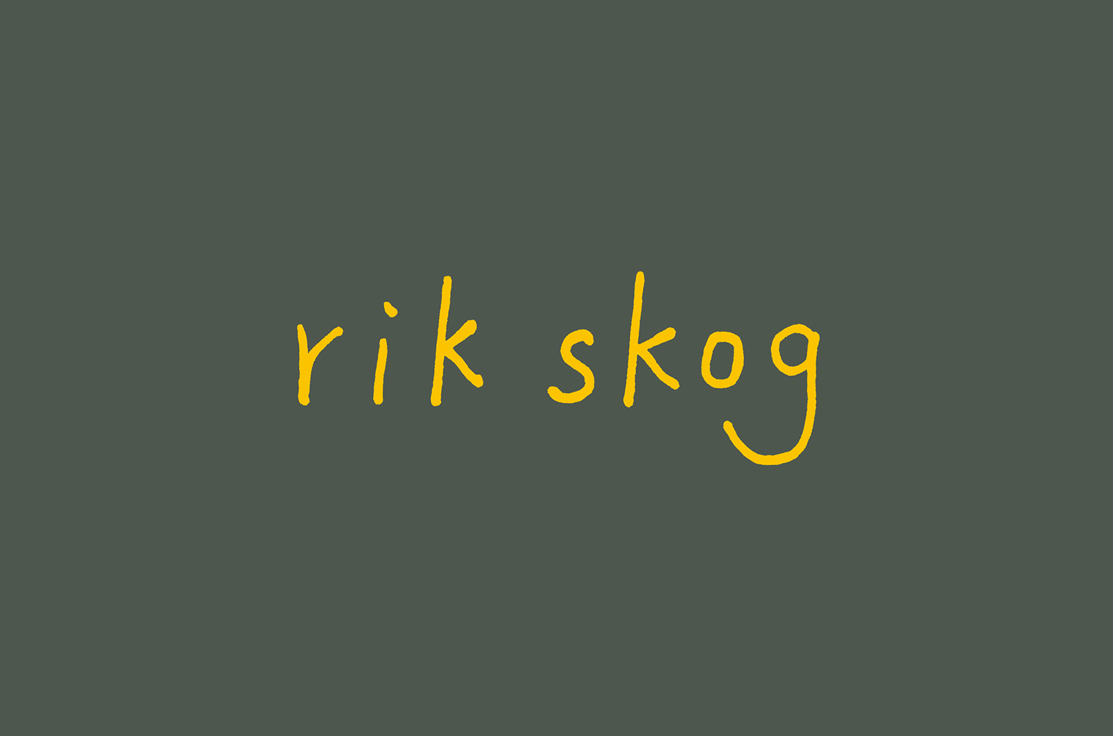 rik skog（リーク　スクーグ）